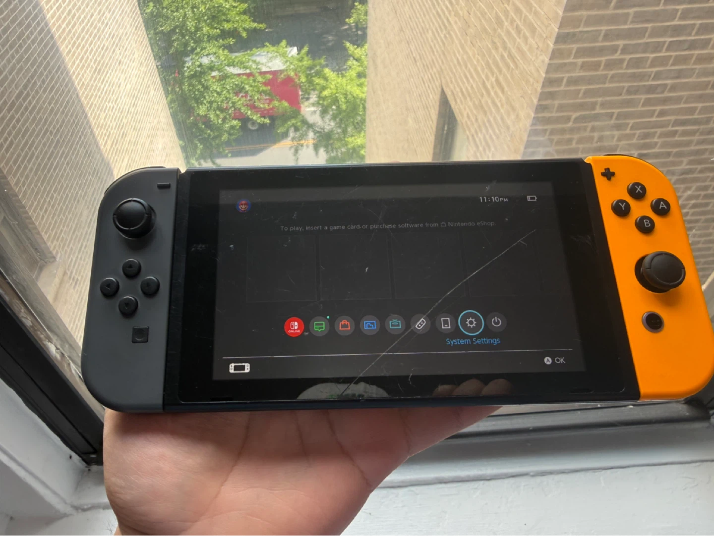 Nintendo Switch Orange Joy-Con Console
