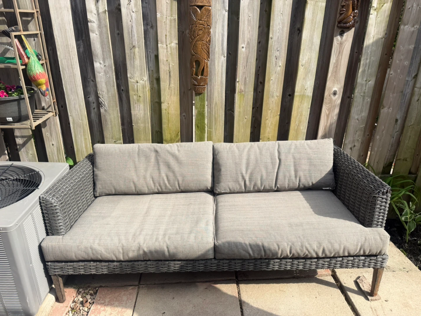 Wicker Outdoor Loveseat - photo 5