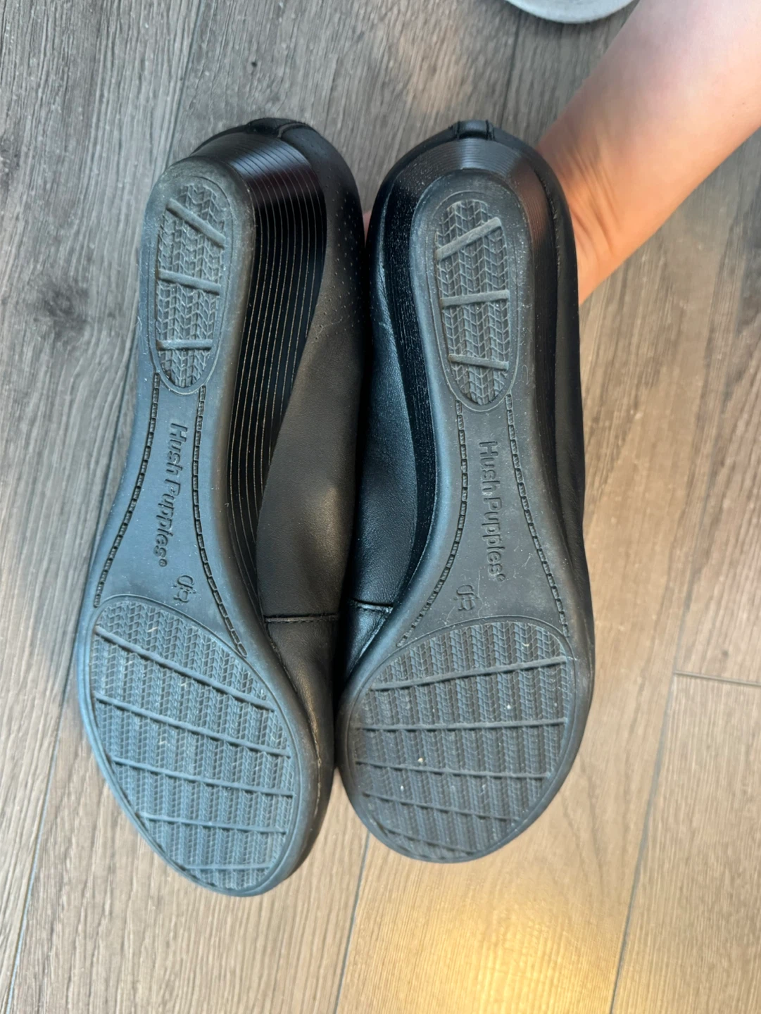 Hush Puppies Black Ballet Flat Heel - photo 3