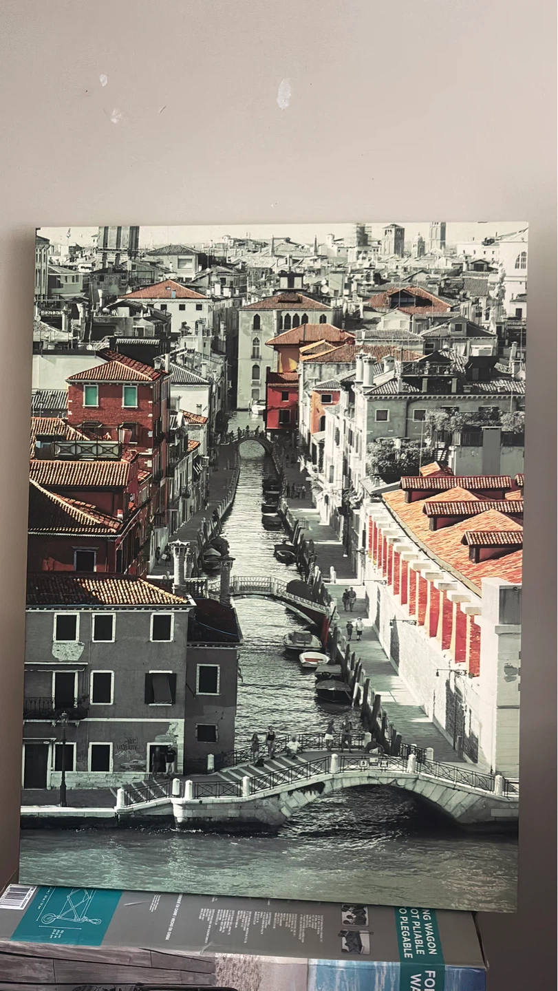 Venice Canal Canvas Print