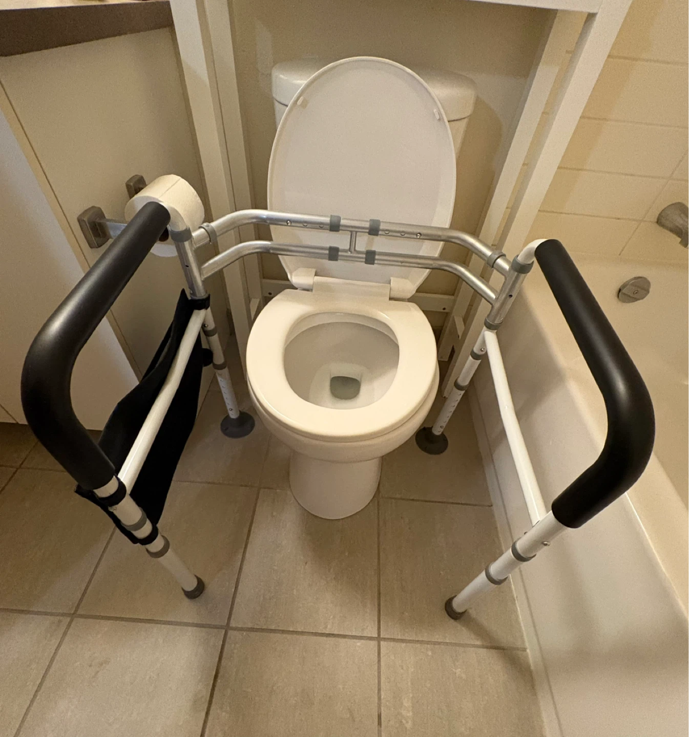 Adjustable Toilet Safety Frame