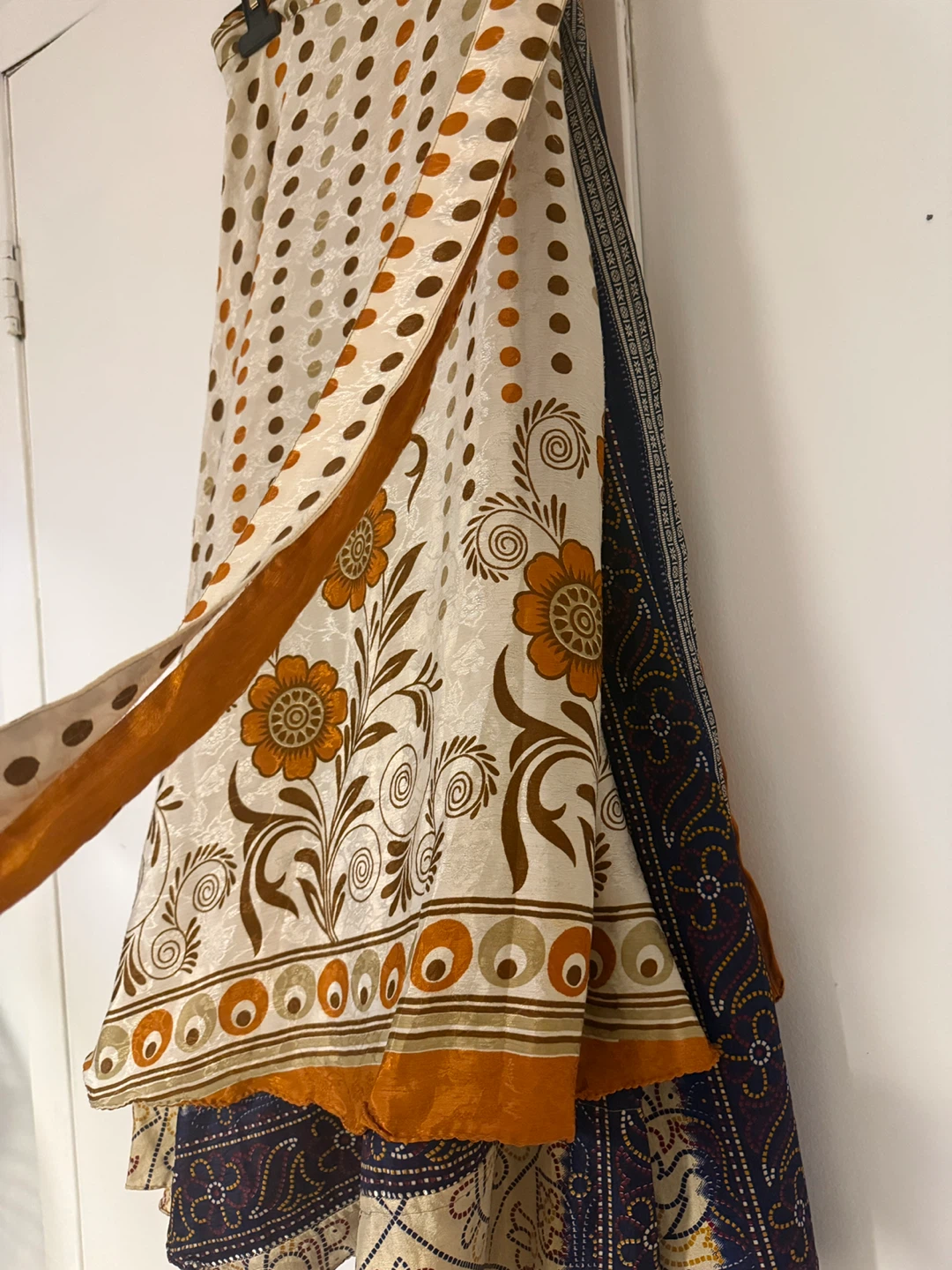 Boho Floral Print Wrap Skirt - photo 3