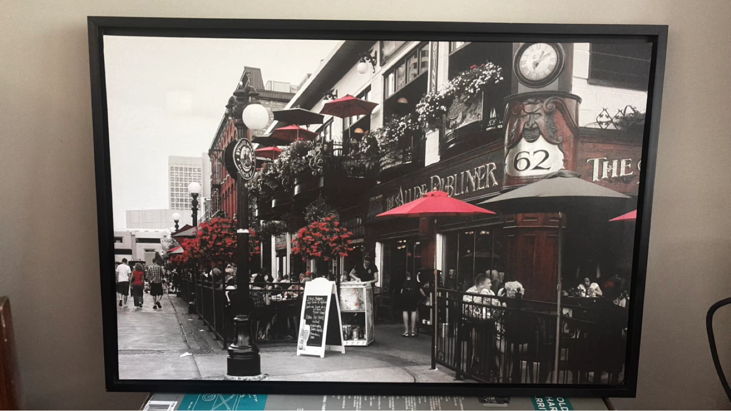 Framed Art Print: The Dubliner Pub Scene - photo 3