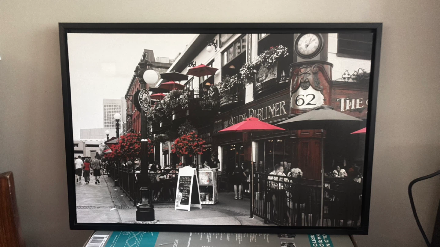 Framed Art Print: The Dubliner Pub Scene - photo 2