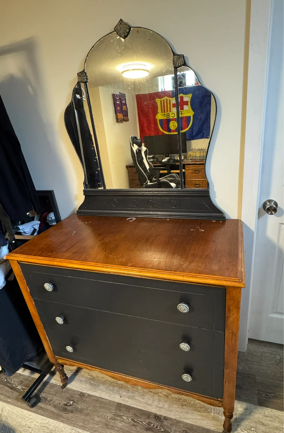 Vintage Dresser with Mirror