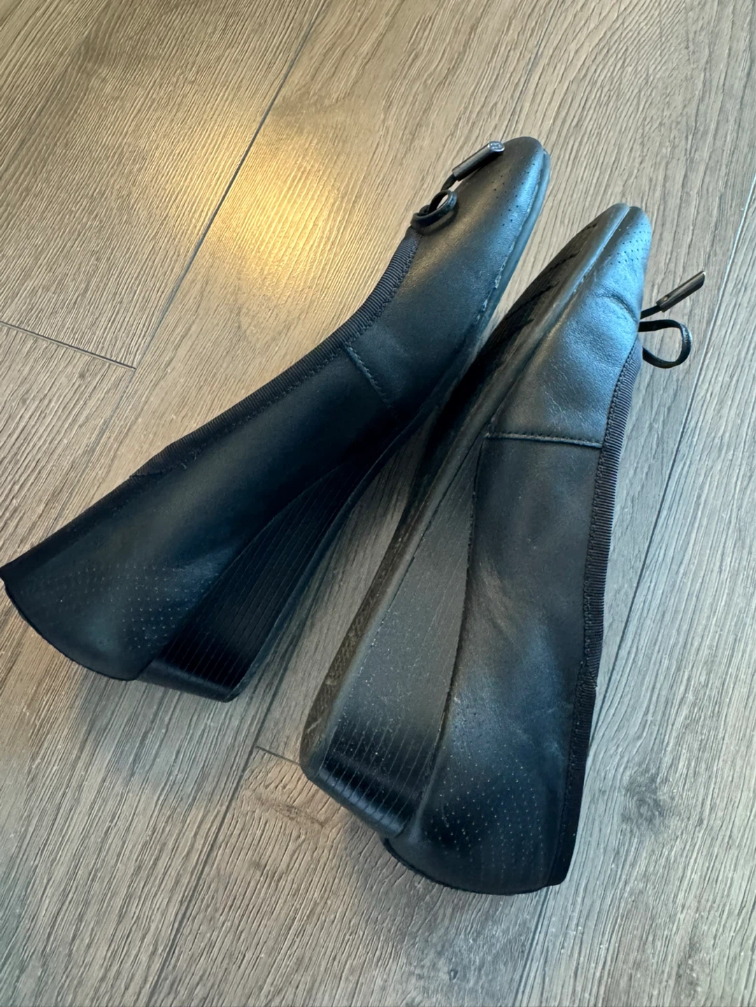 Hush Puppies Black Ballet Flat Heel - photo 2