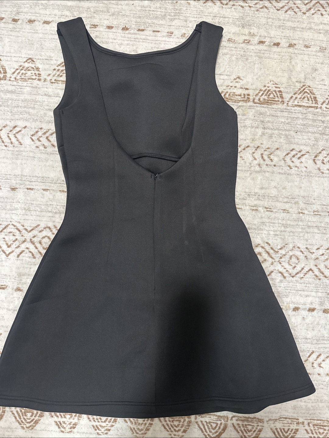 Black Sleeveless Mini Dress - photo 2