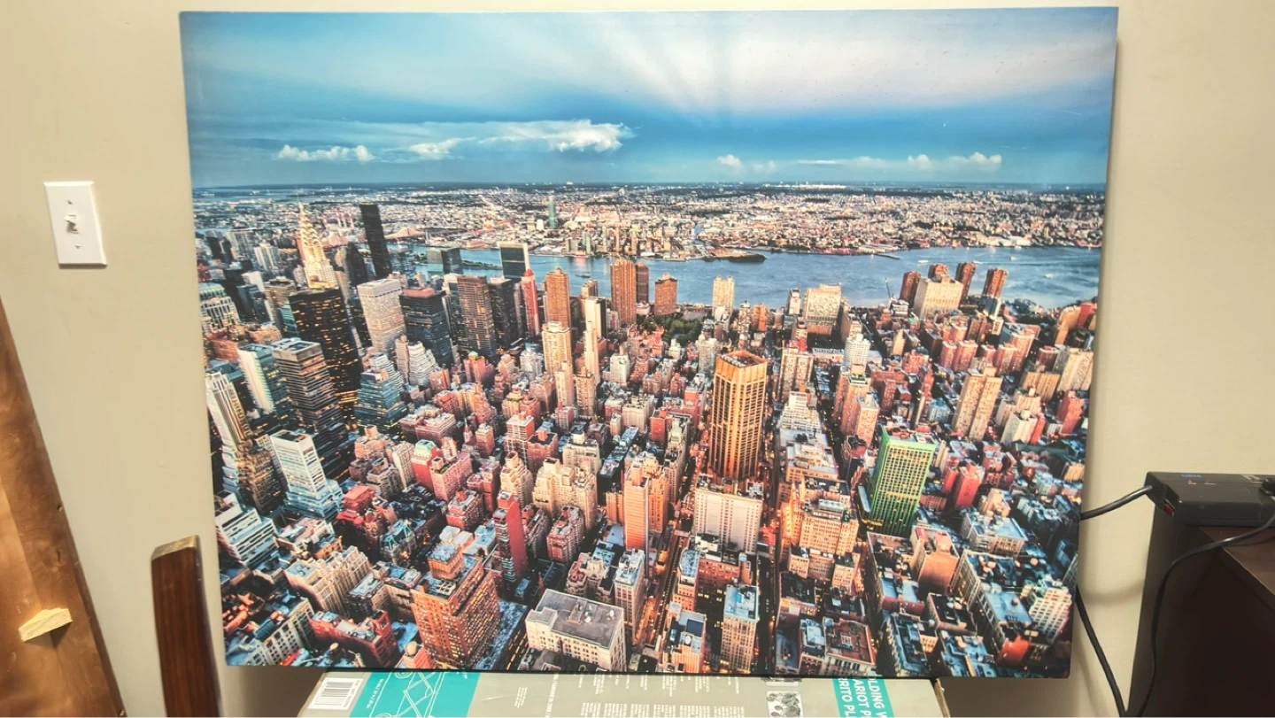 Large NYC Skyline Canvas Art
