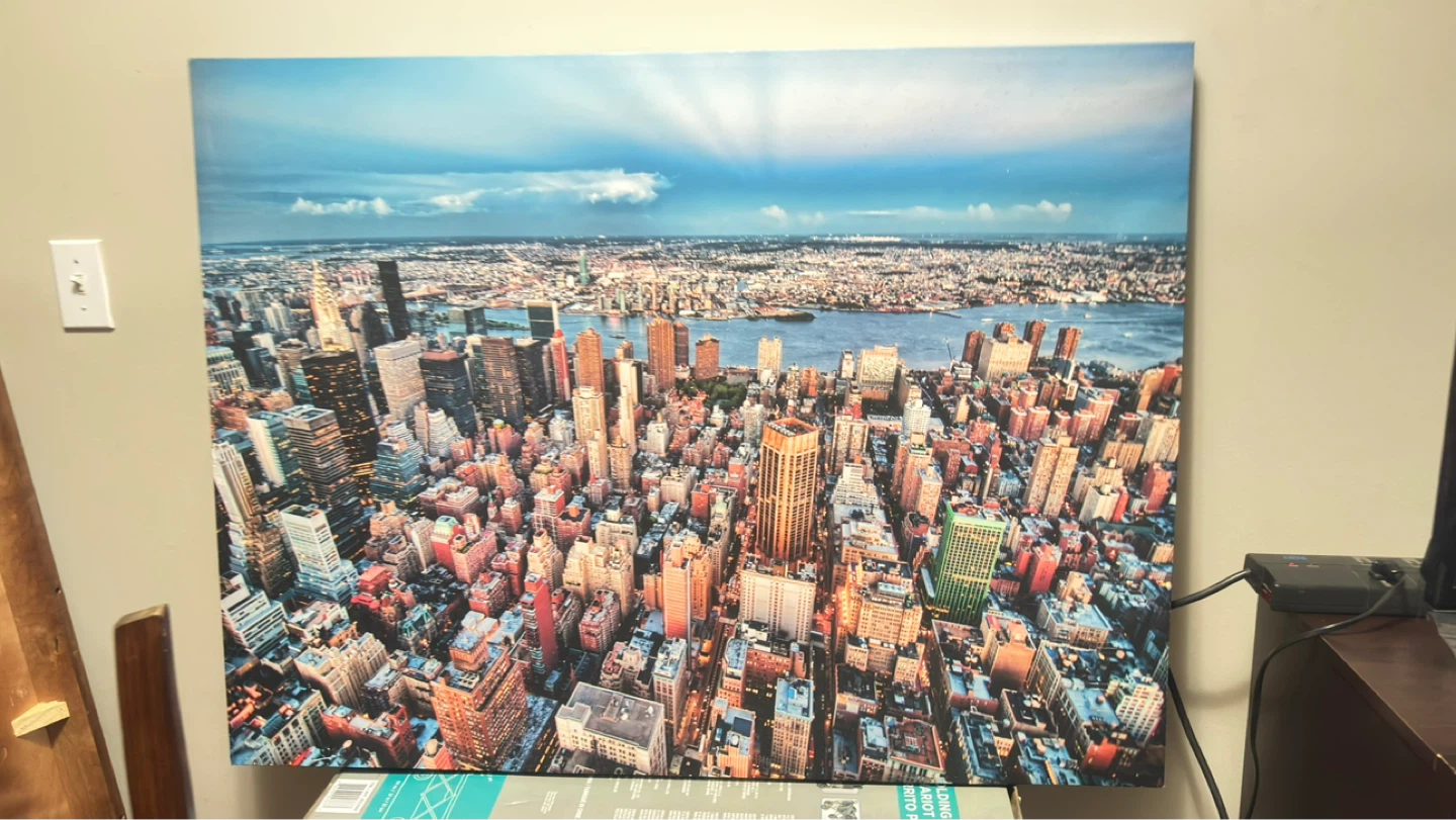 Large NYC Skyline Canvas Art - photo 3