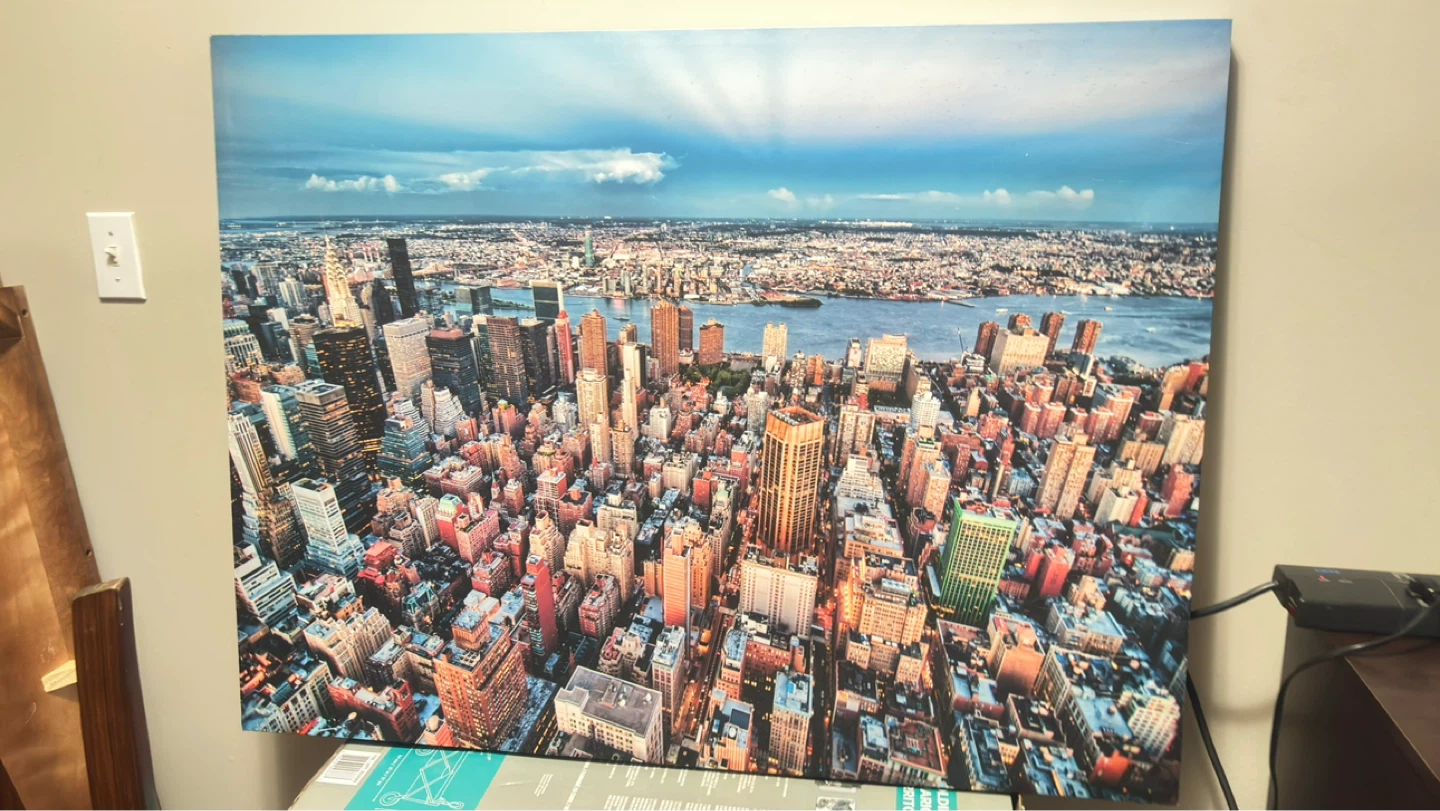 Large NYC Skyline Canvas Art - photo 2