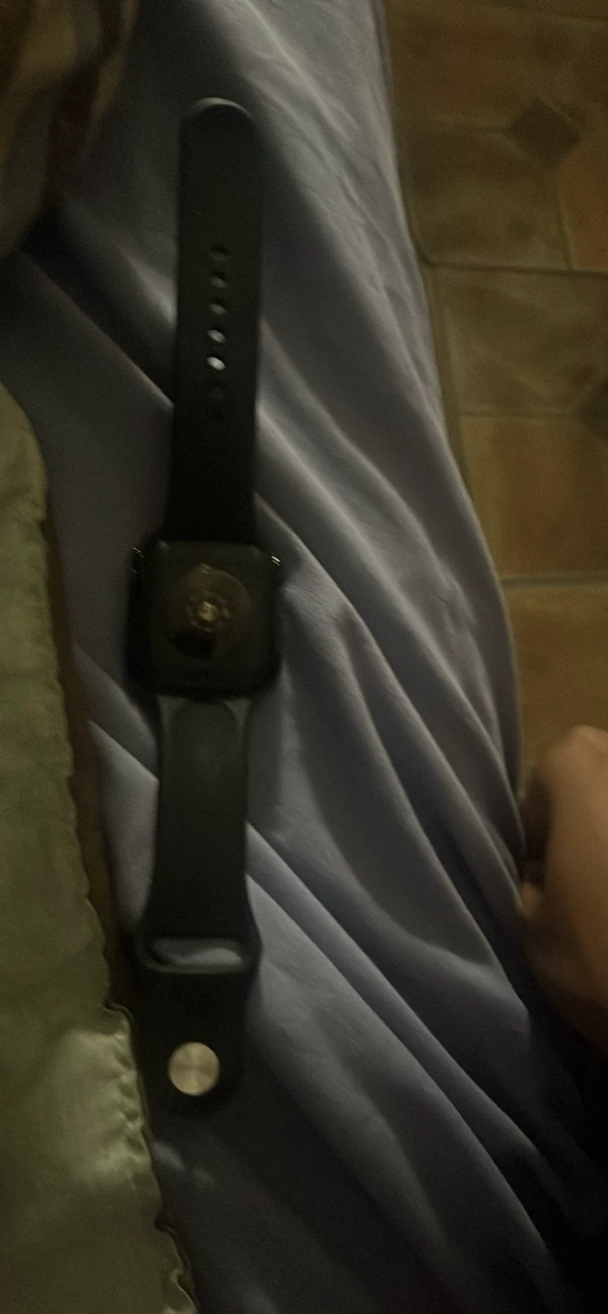 Black Smartwatch with Rhinestone Bezel - photo 2