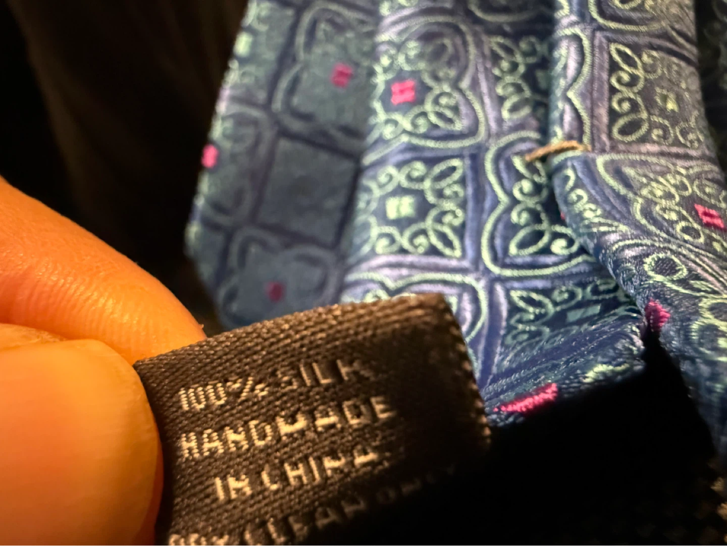 Tie silky - photo 4