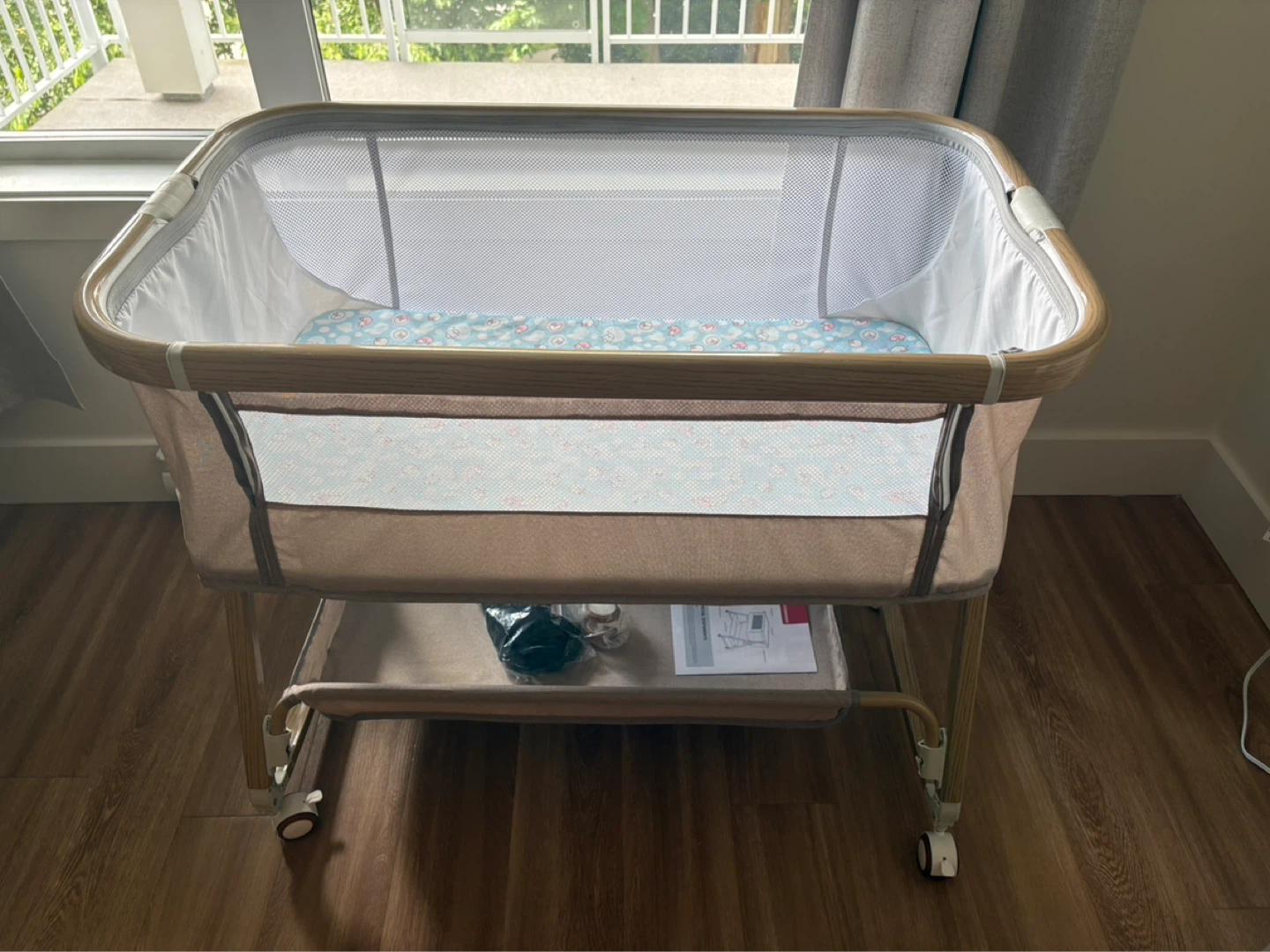 Jestonton Baby Bassinet Bedside Sleeper