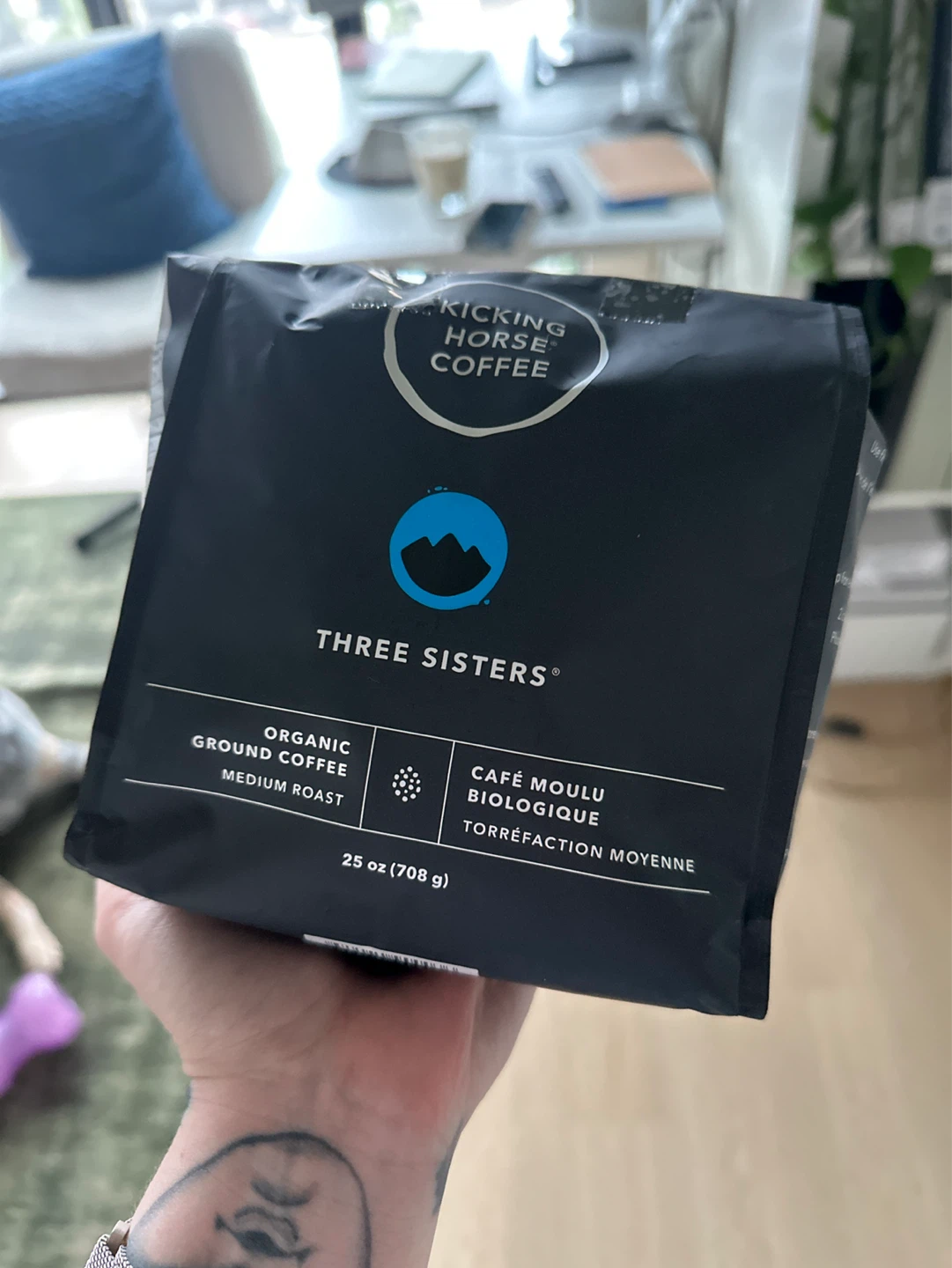 Kicking Horse Coffee Three Sisters Organic Ground Coffee