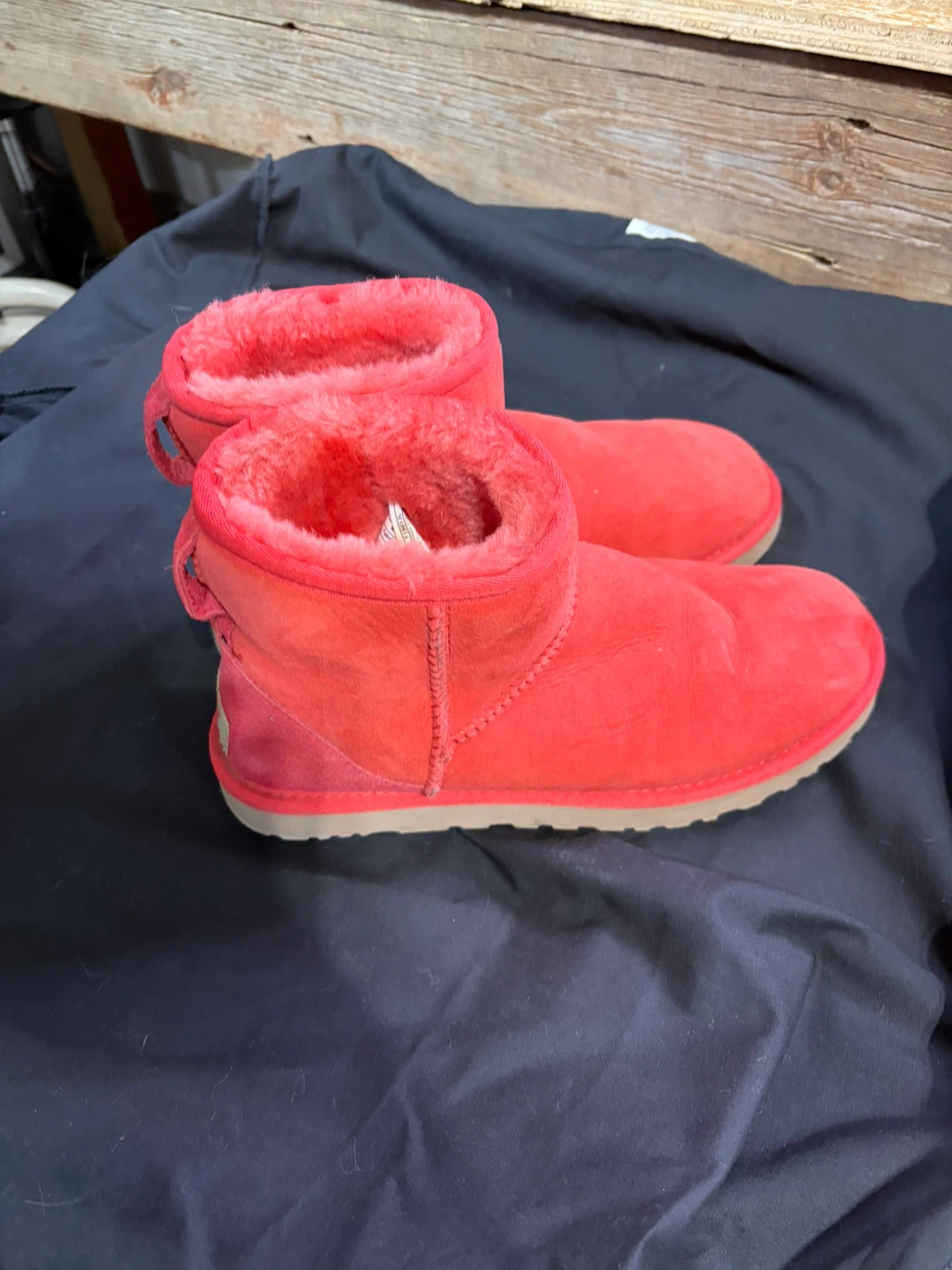 UGG Australia Red Suede Boots - photo 4