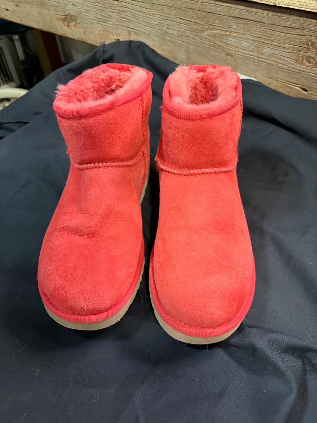 UGG Australia Red Suede Boots