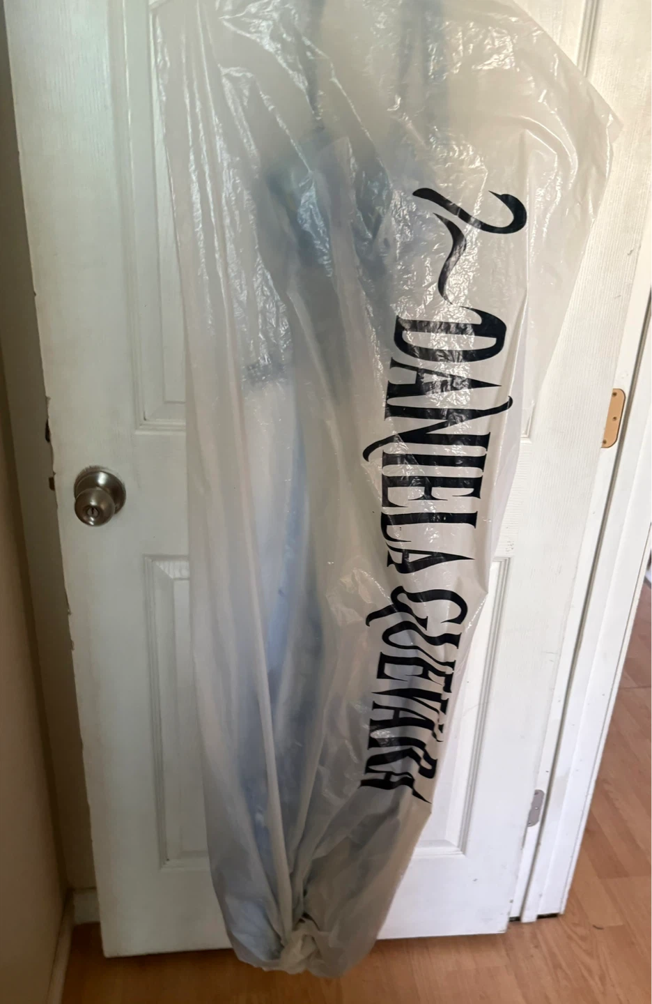 Terani Couture Embellished Blue Floral Gown Size 2