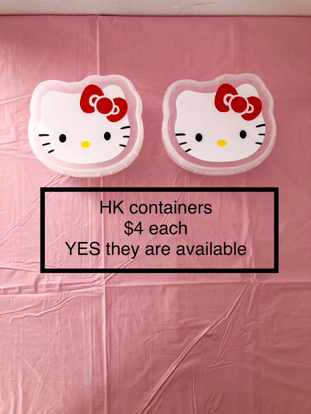 Lots of Hello Kitty Items. Prices in Pictures