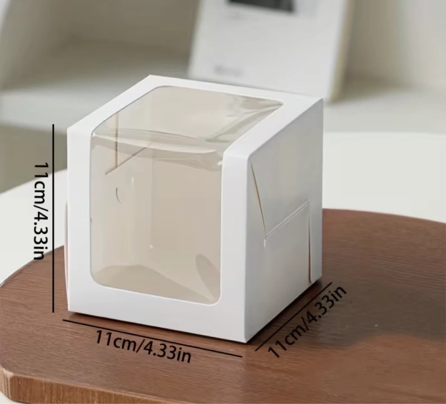 10 White Boxes with Window - photo 3