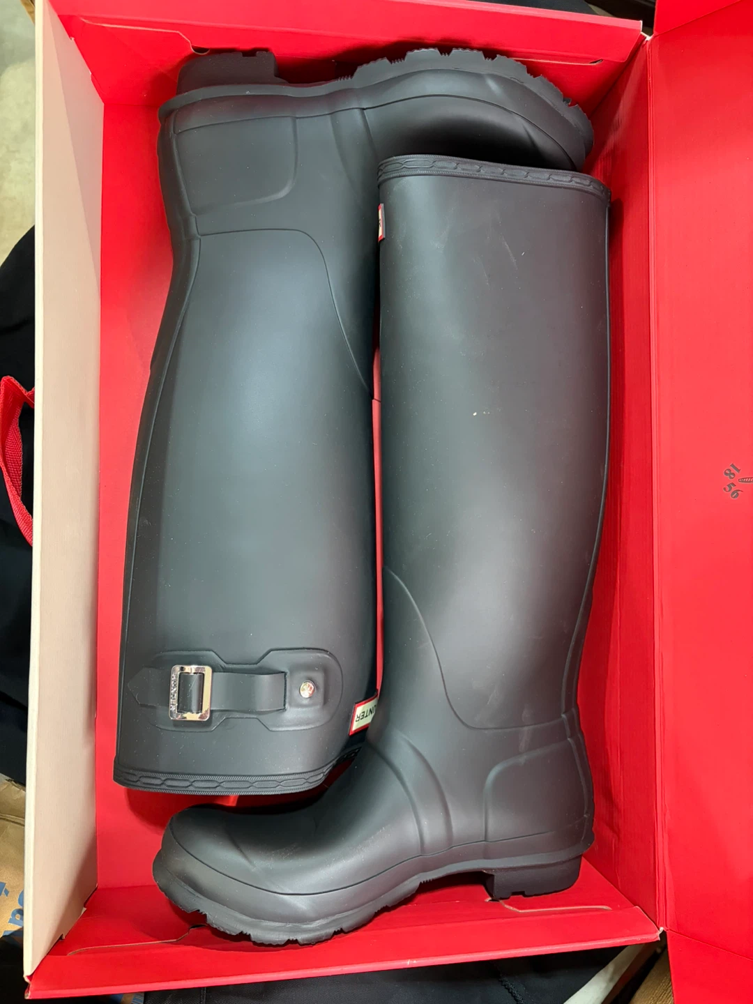 Hunter Womens Original Tall Boots - Black, Size 7 - photo 2