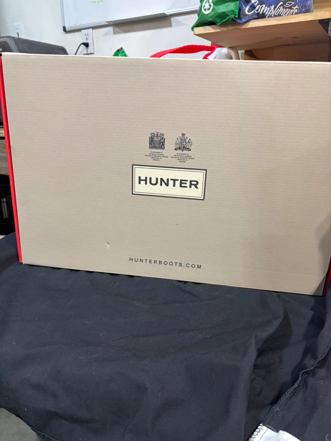 Hunter Womens Original Tall Boots - Black, Size 7