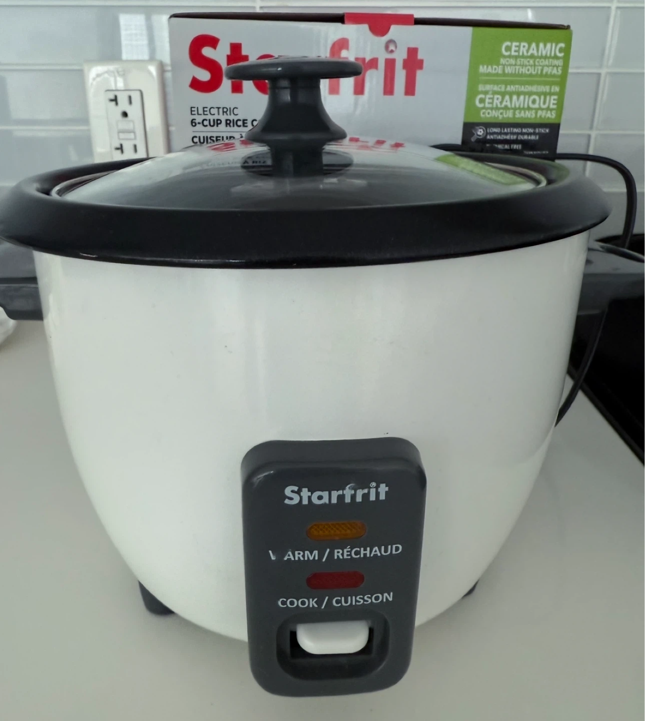 Starfrit Electric 6-Cup Rice Cooker