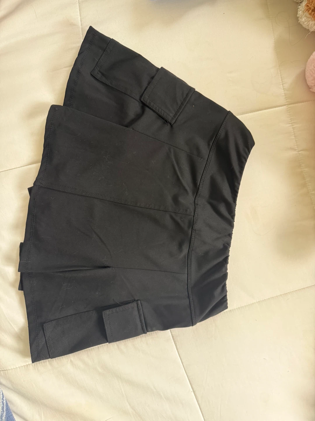 Black Cargo Skirt - photo 2