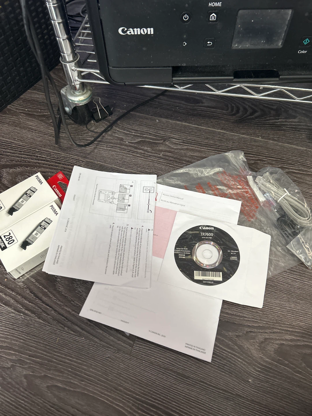 Tr7620 pixma printer - photo 5