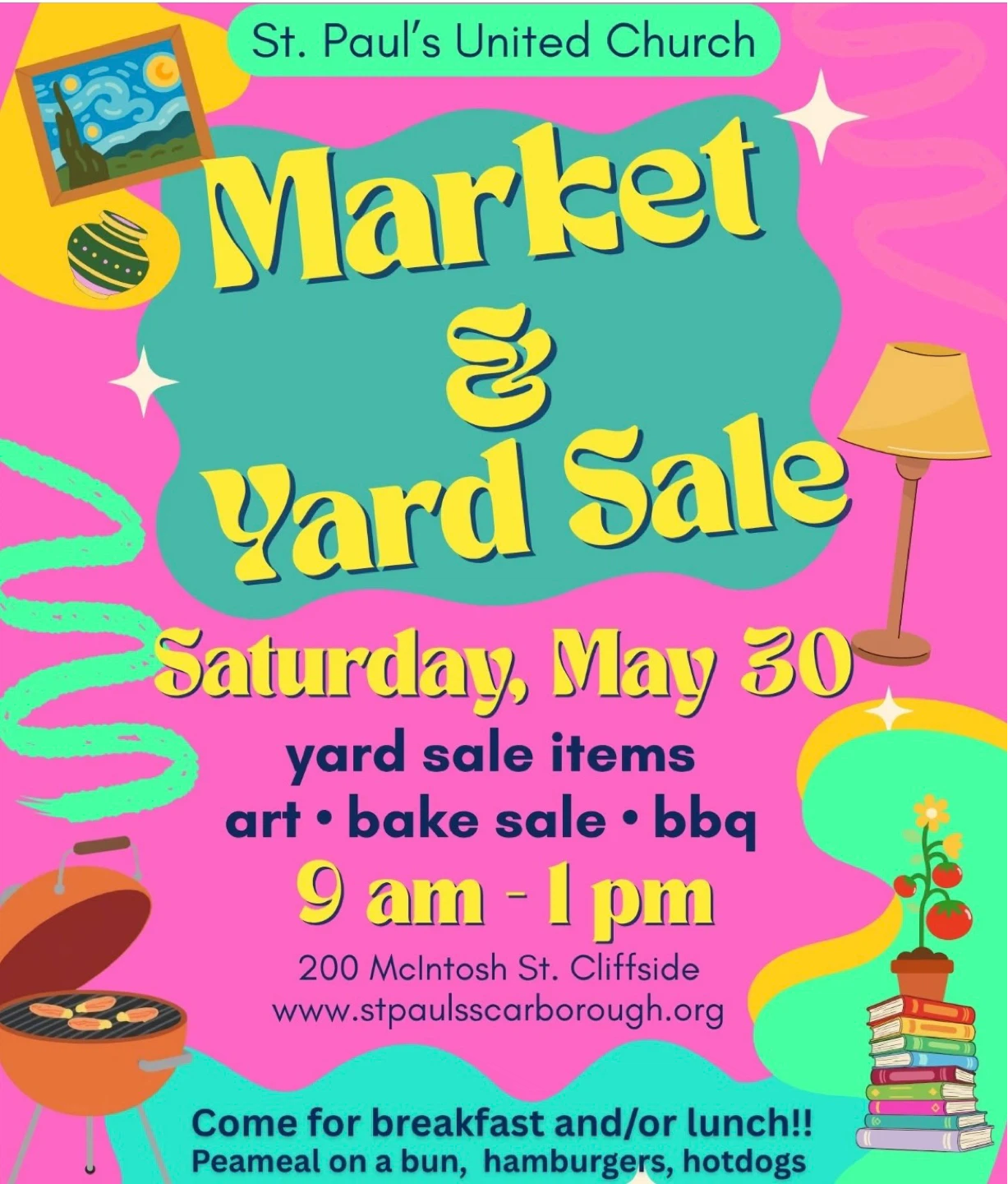 St. Paul's United Church Market & Yard Sale