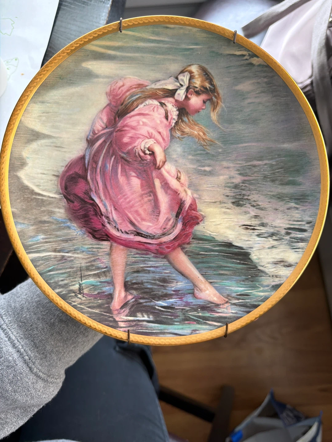 R.J. Enterprise Heart of a Child Decorative Plate
