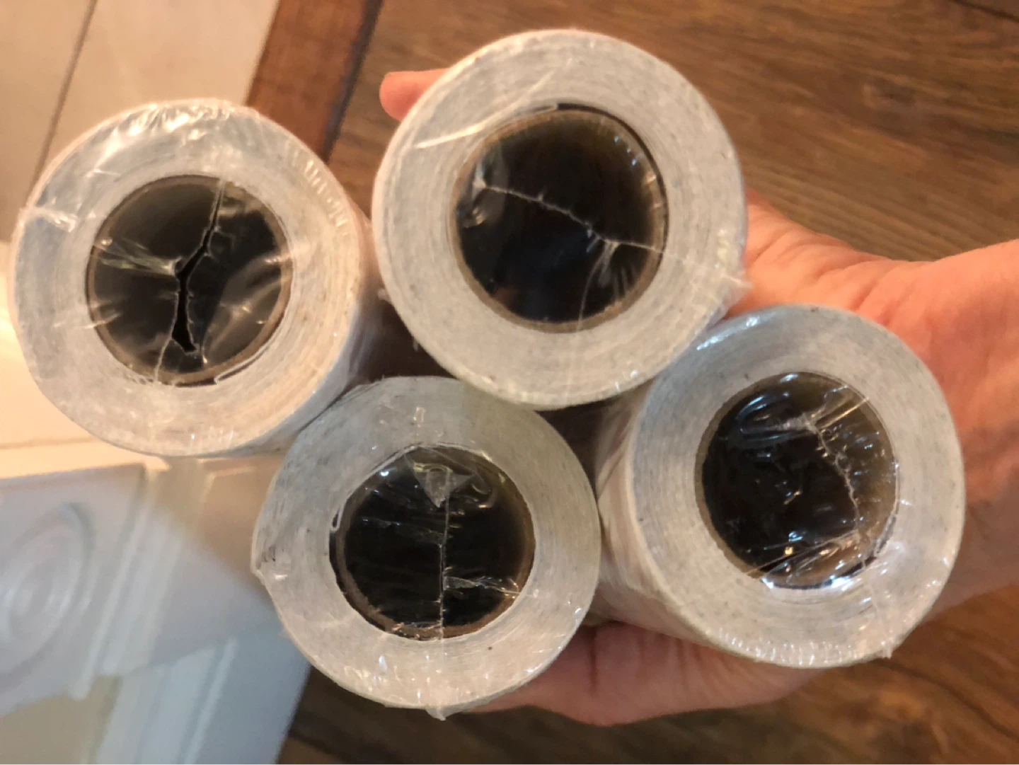 Popular backsplash White & Gold rolls - photo 4