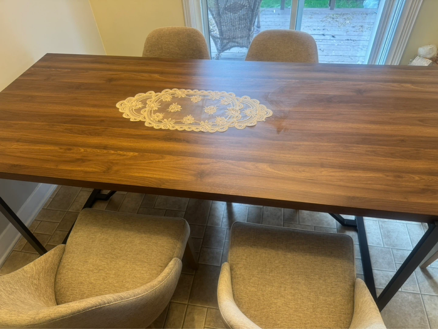 Dining Table and Chairs Set