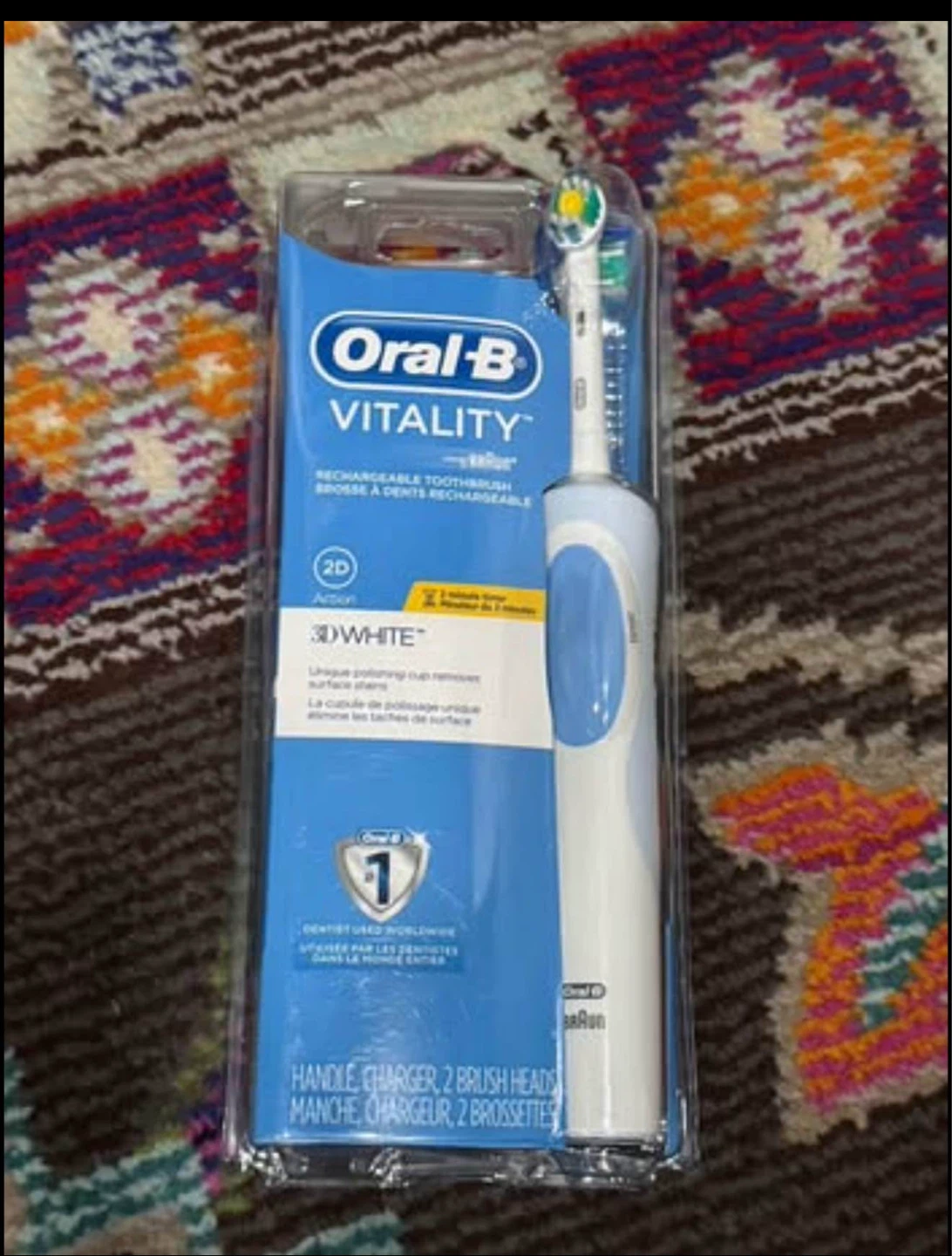Oral-B Vitality 3D White Rechargeable Toothbrush