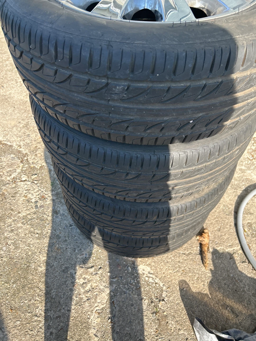 Buick Chrome Alloy Wheel with Tire 225/55ZR17 - photo 2