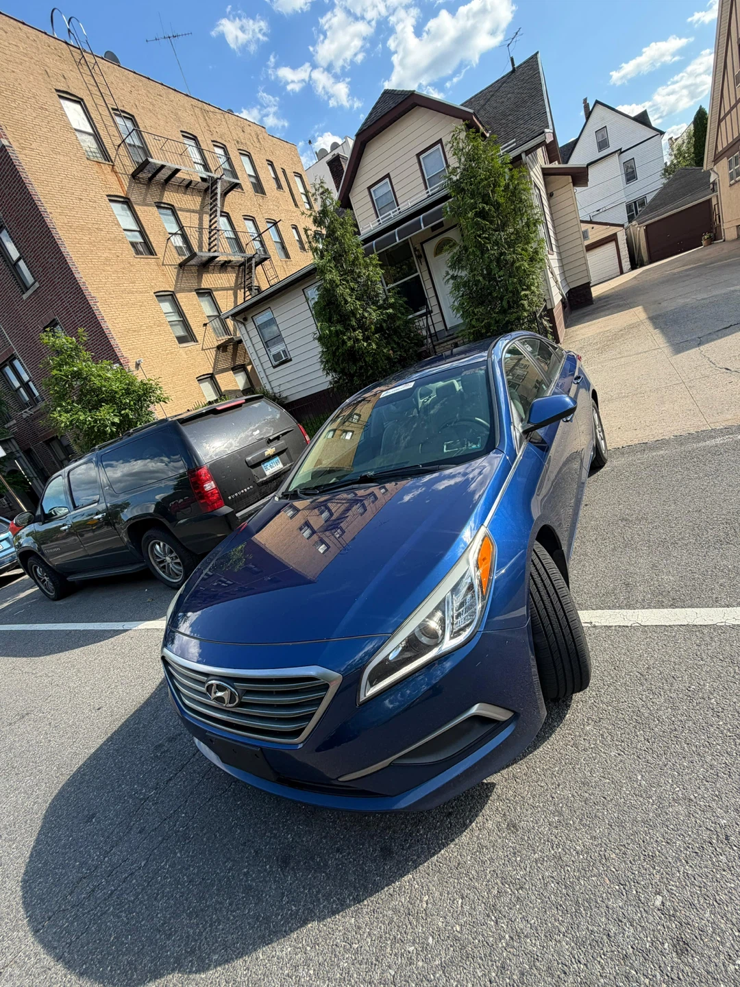 Blue Hyundai Sonata Sedan - photo 2
