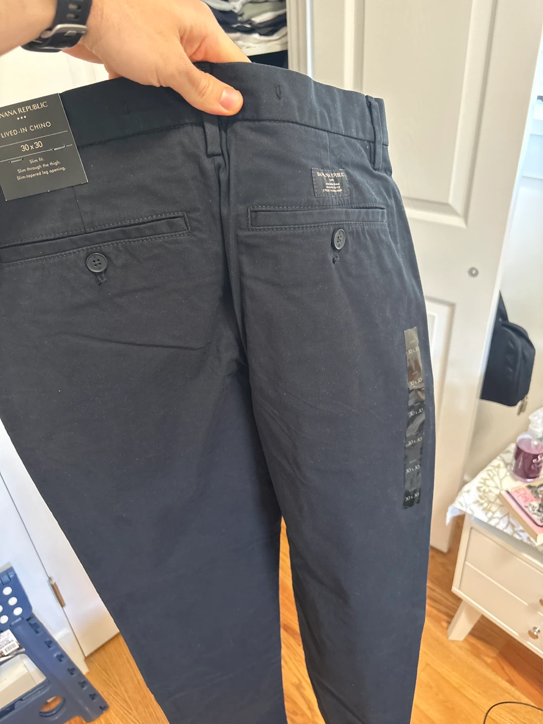 Banana Republic "Lived-in Chino" Slim Fit Pants - photo 2