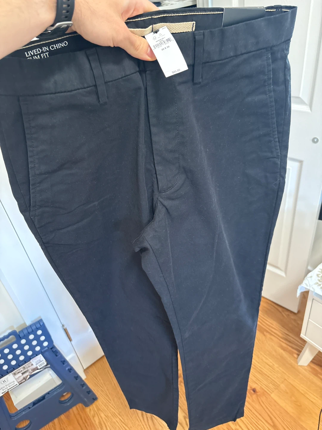 Banana Republic "Lived-in Chino" Slim Fit Pants