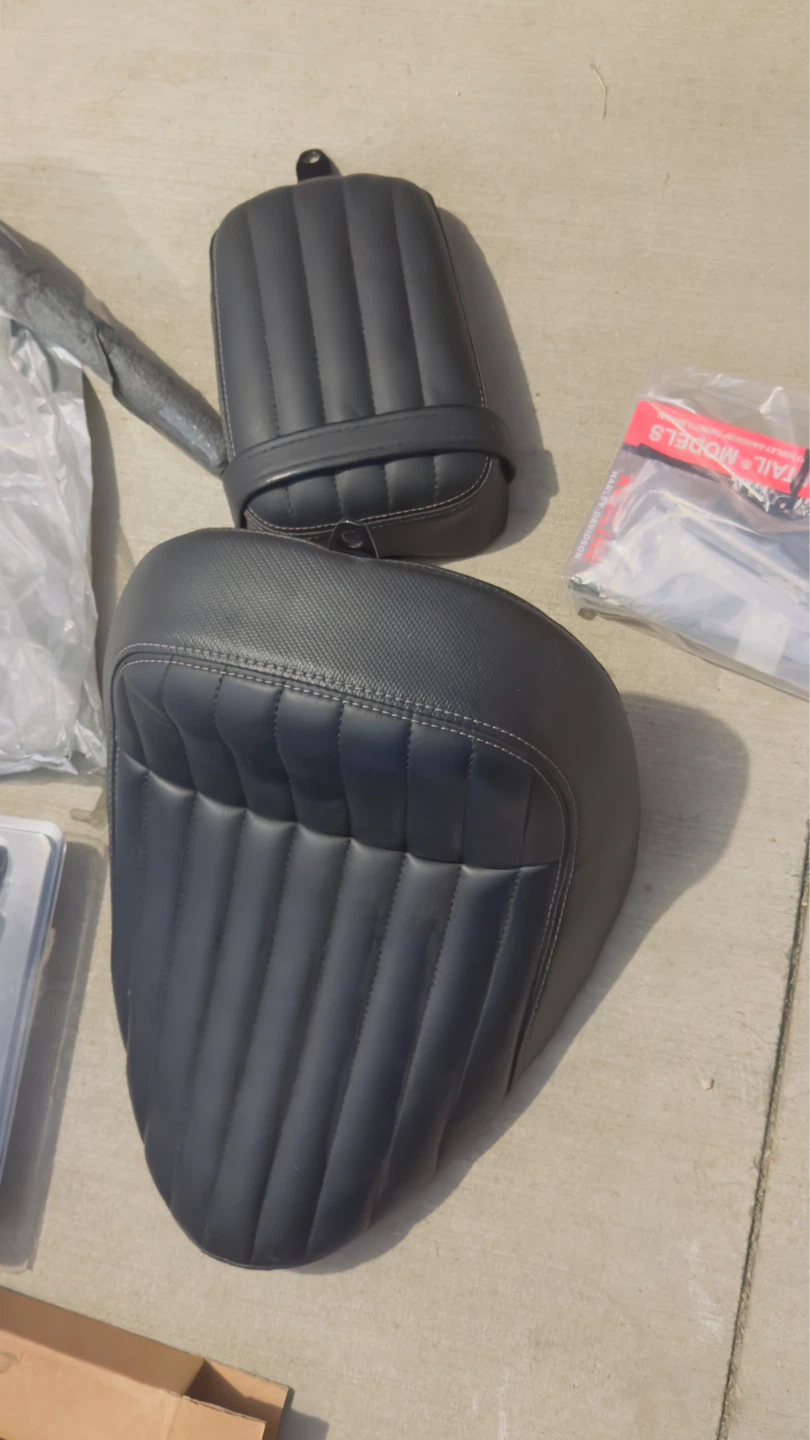 Motorcycle Exhaust System and Seat - photo 4
