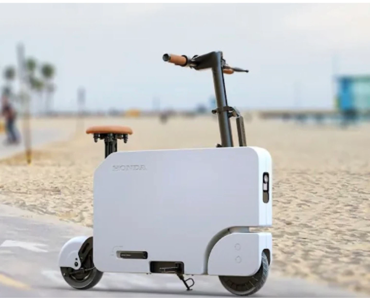 Electric Scooter -  Honda White - photo 3