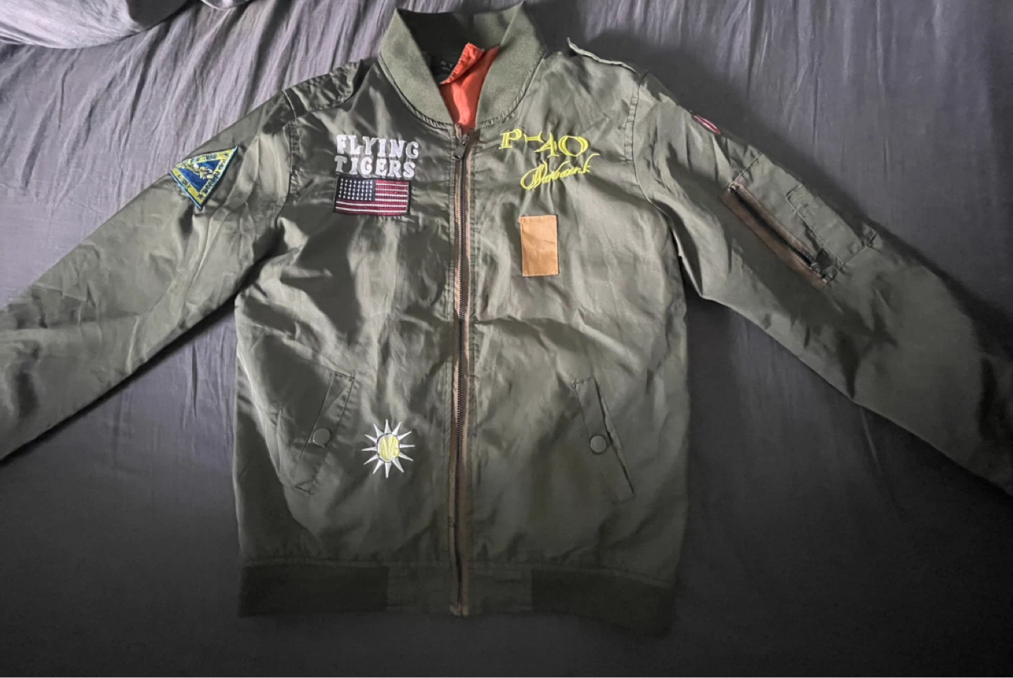 women size STRW Flying Tigers Bomber Jacket