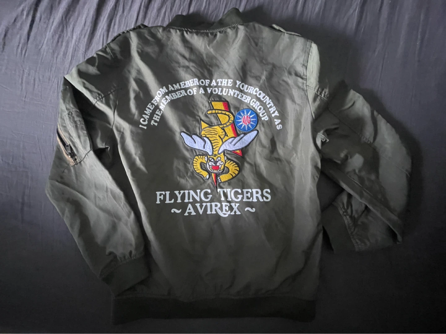 women size STRW Flying Tigers Bomber Jacket - photo 2