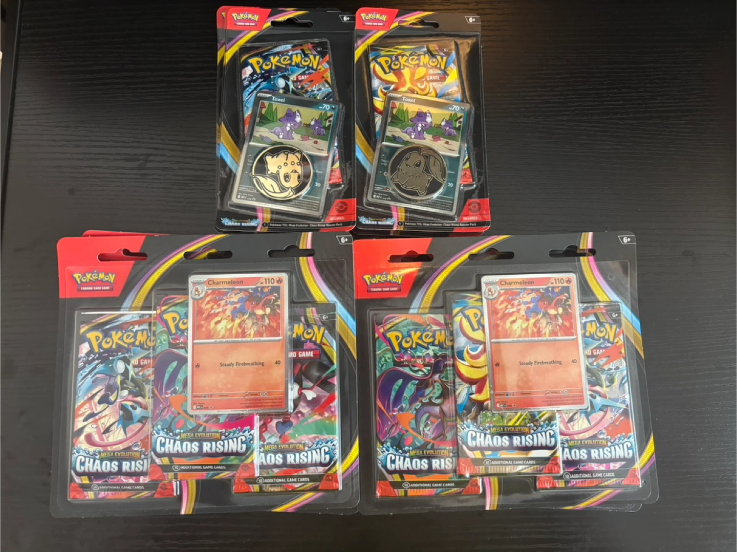 Pokemon Chaos Rising Packs