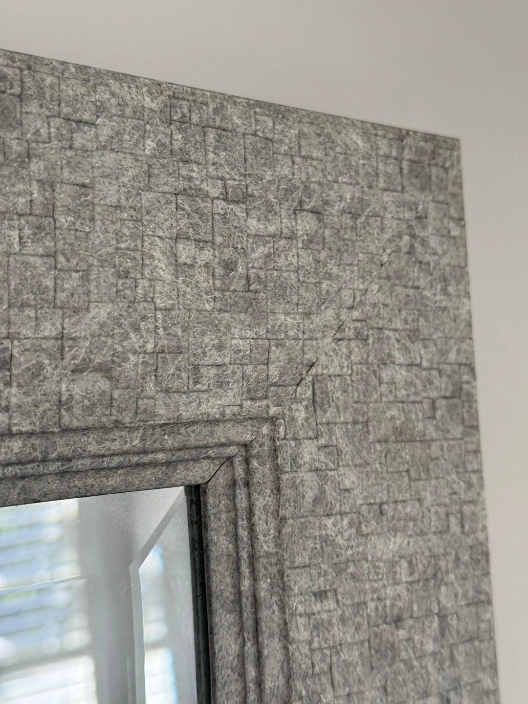 CONTENT SALE - Grey Textured Full Length Mirror - photo 4