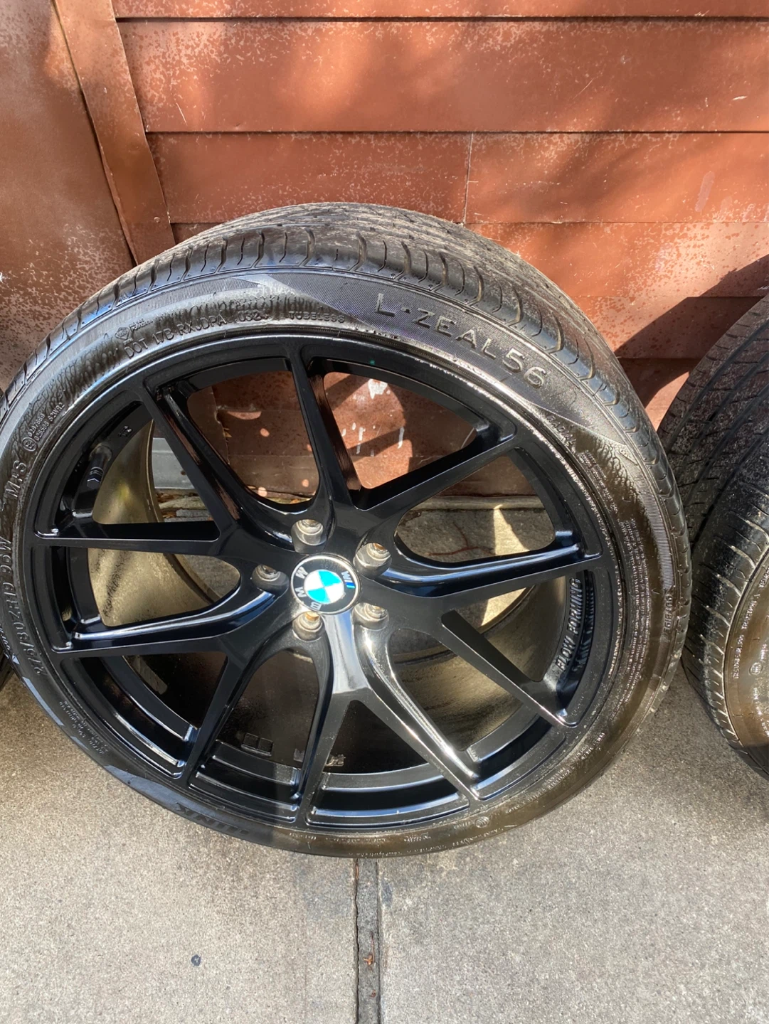 BMW Alloy Wheels and Tires Set