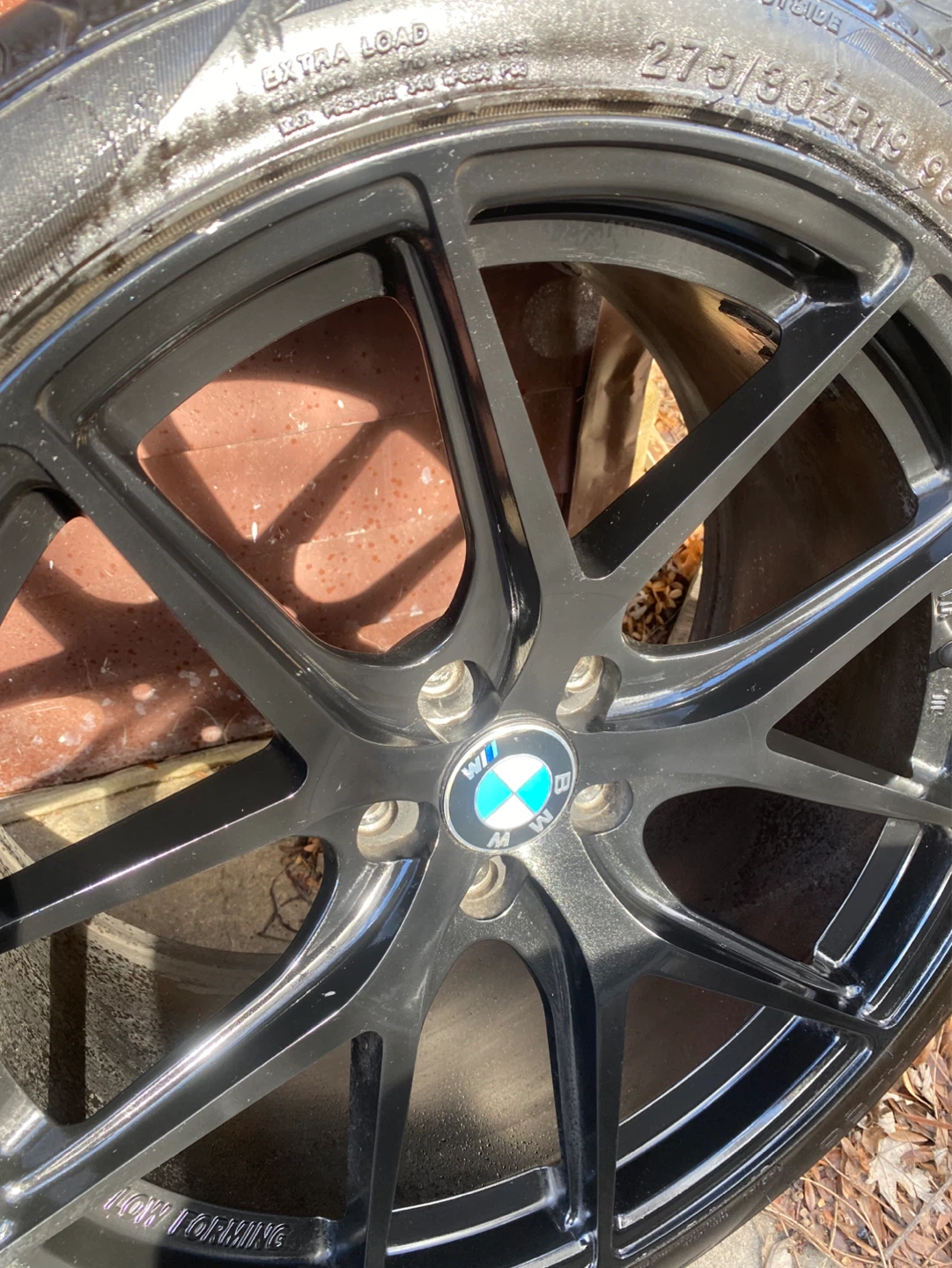 BMW Alloy Wheels and Tires Set - photo 2