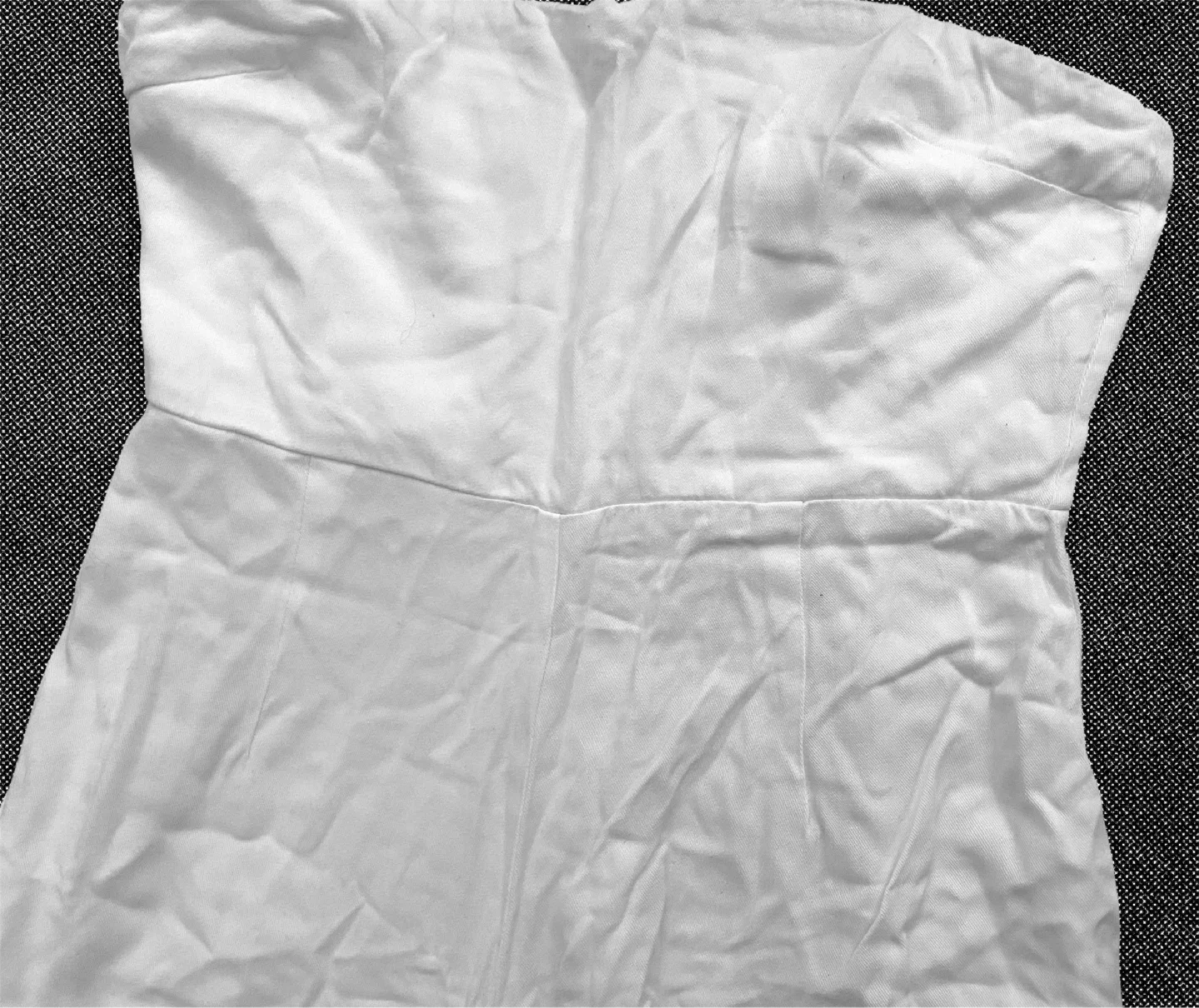 Forever 21 White Strapless Jumpsuit - Size M - photo 5