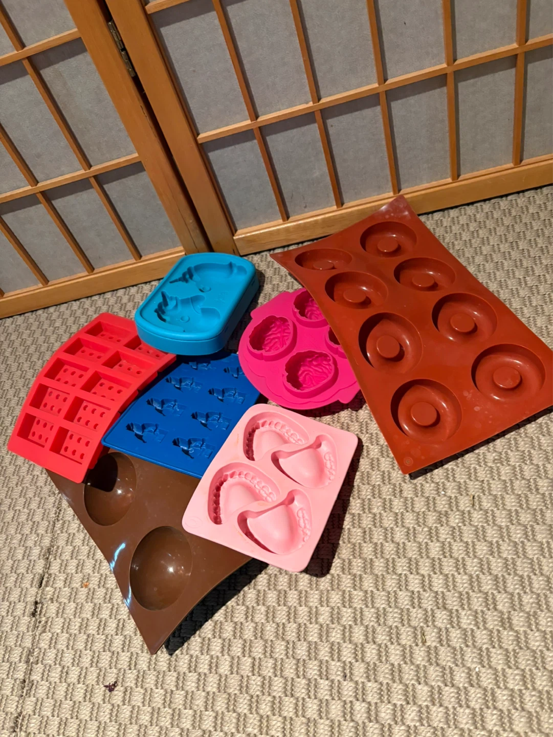 Assorted Silicone Molds
