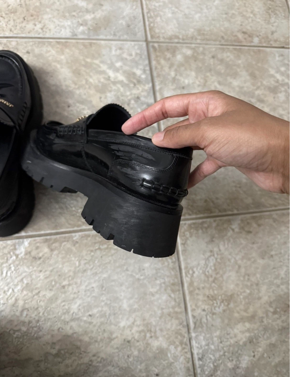 Alexander Wang Black Patent Loafers - photo 5