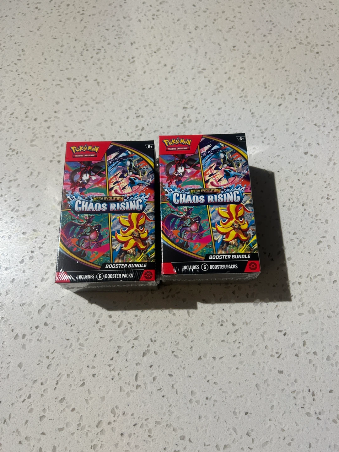 2 Pokémon TCG Chaos Rising Booster Bundles