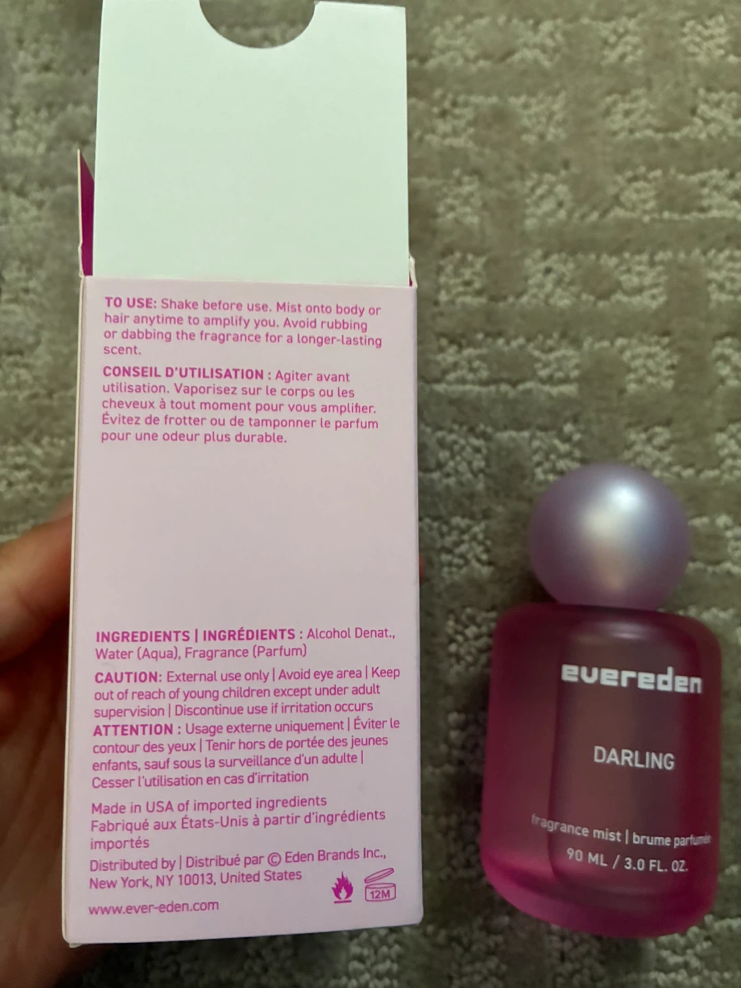 Evereden Darling Fragrance Mist 90 ML / 3.0 FL. OZ. - photo 3